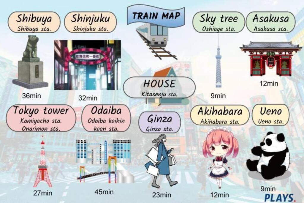 千住寿町2f 3f Tokyo